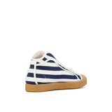 TAYLOR STRIPES HIGH TOP SNEAKER MARINE