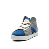 TAYLOR WOOL HIGH TOP SNEAKER GREY-BLUE