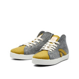 TAYLOR WOOL HIGH TOP SNEAKER GREY-CURRY