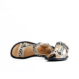 TREKKING BAREFOOT SANDAL CAMEL ANIMAL