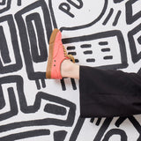 VENDETTA HEMP SNEAKER CORAL
