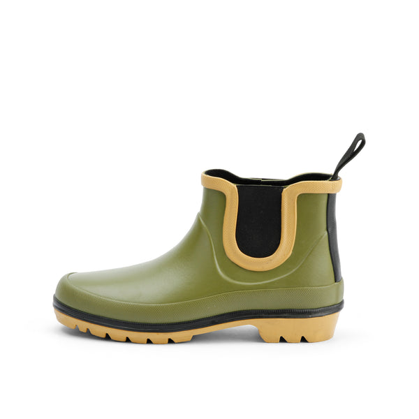 VICKIE RUBBER BOOT MULTI OLIVE