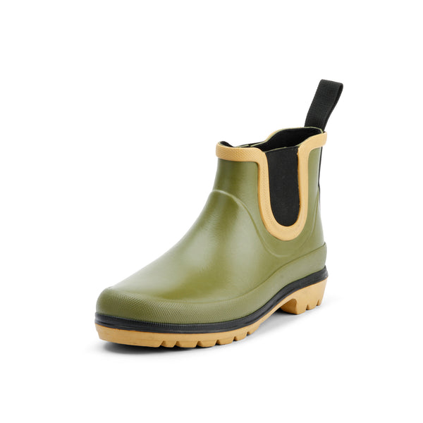 VICKIE RUBBER BOOT MULTI OLIVE