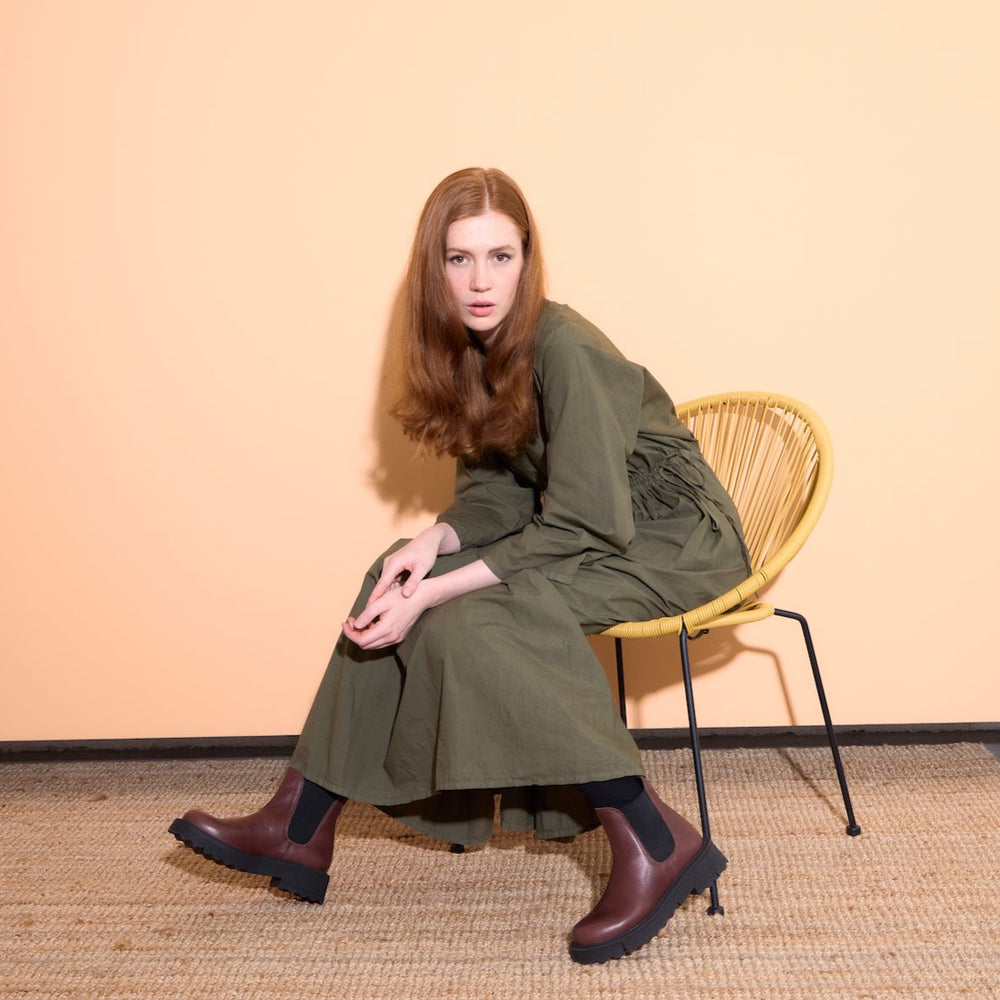 YUKI CHELSEA BOOT CHOCOLATE – Grand Step Shoes