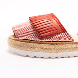 ZILLY MENORQUINA SANDAL RED