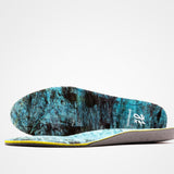 VEGANER MID-CUT SNEAKER gsx/DECKFARBEN PRINT #1 (blue)