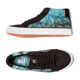 VEGANER MID-CUT SNEAKER gsx/DECKFARBEN PRINT #1 (blue)