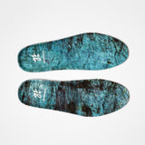 VEGANER MID-CUT SNEAKER gsx/DECKFARBEN PRINT #1 (blue)