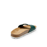 LINDA LEATHER SANDAL SEAGREEN