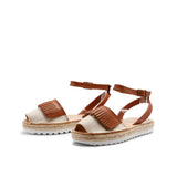 ZILLY MENORQUINA SANDAL BROWN
