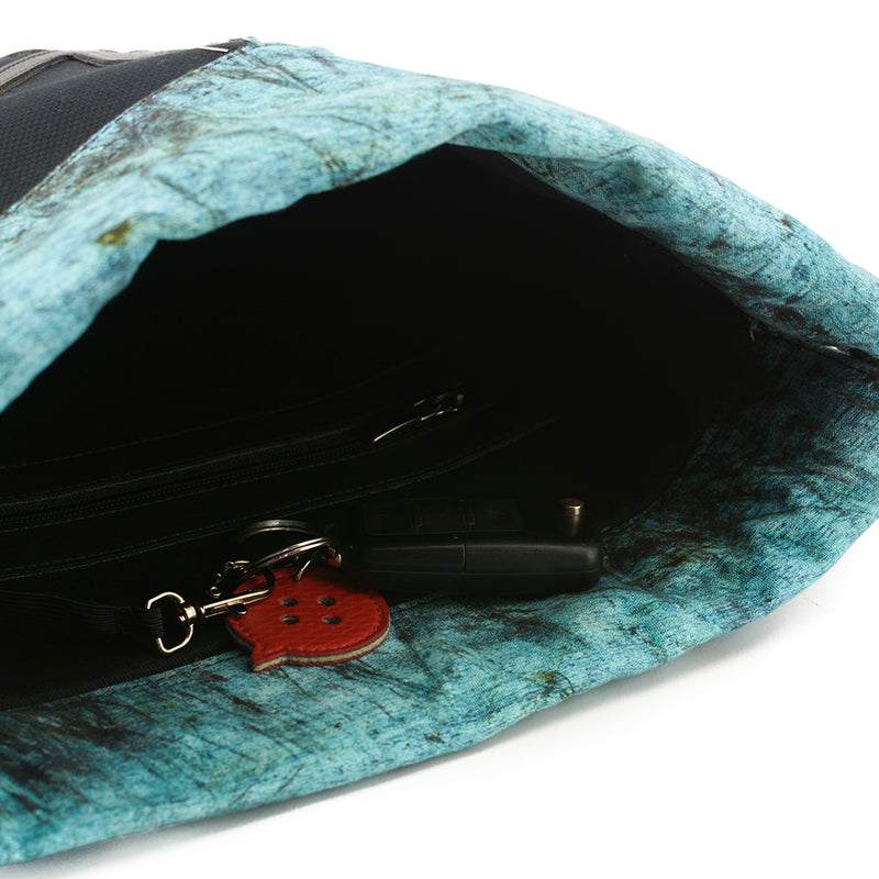 DECKFARBEN GYM BAG PRINT #1 (blue)