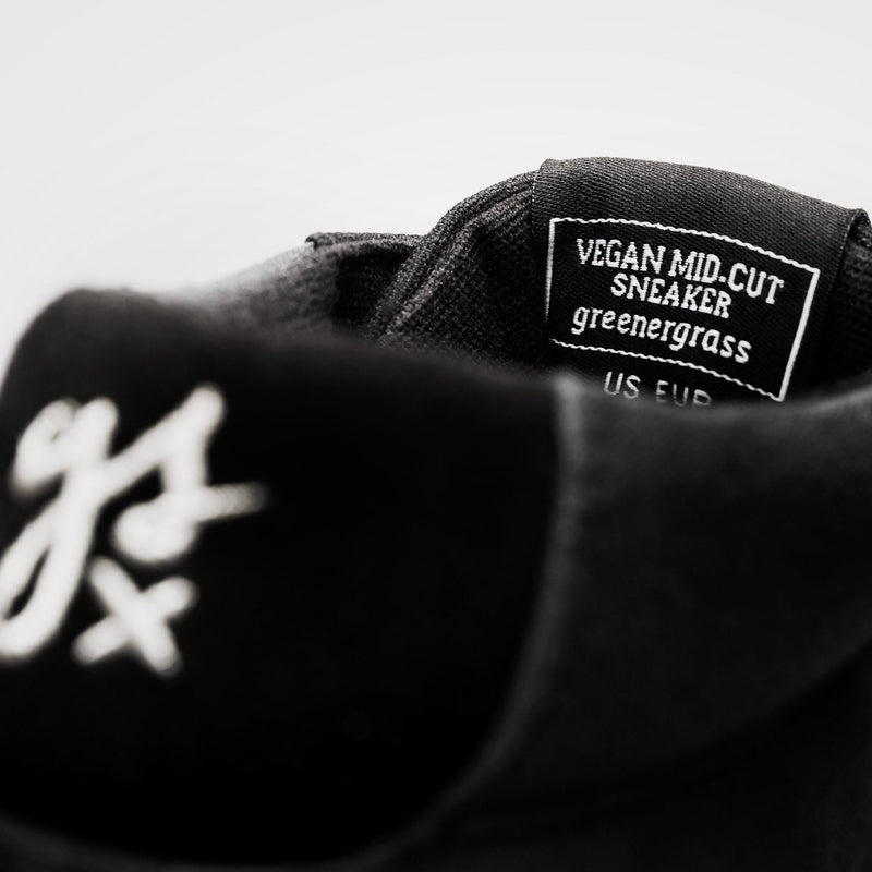 VEGANER MID-CUT SNEAKER gsx PLain black