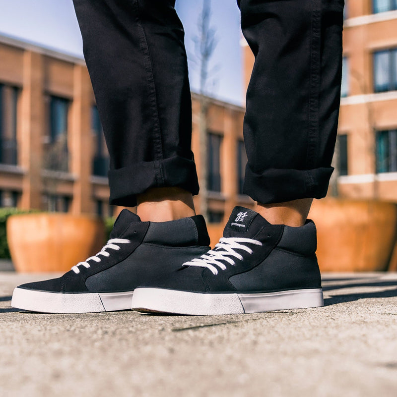 VEGANER MID-CUT SNEAKER gsx PLain black
