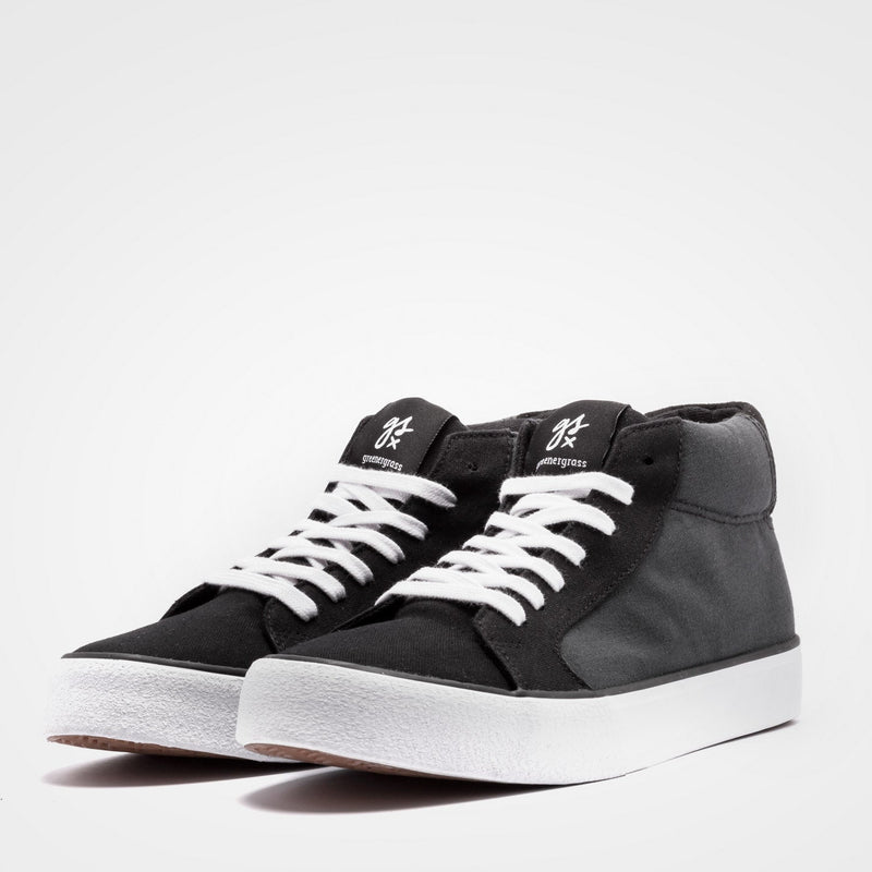 VEGANER MID-CUT SNEAKER gsx PLain black