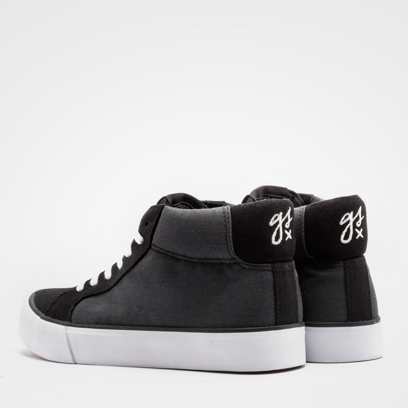 VEGANER MID-CUT SNEAKER gsx PLain black