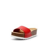 KALI LEATHER SANDAL RED