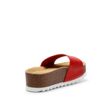 KALI LEATHER SANDAL RED