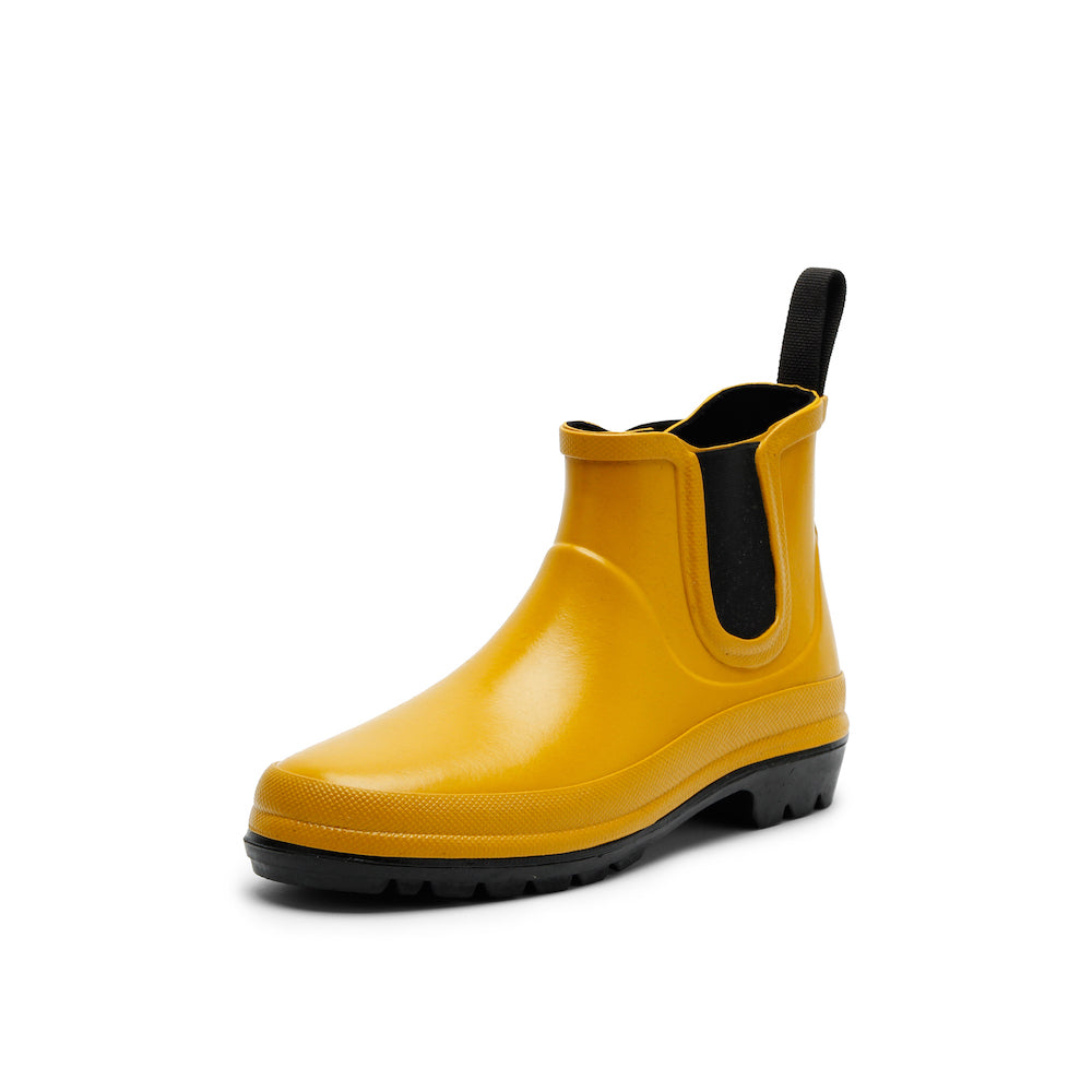 VICKIE RUBBER BOOT CURRY – Grand Step Shoes