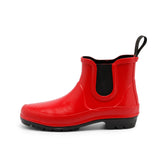 VICKIE RED RUBBER BOOT