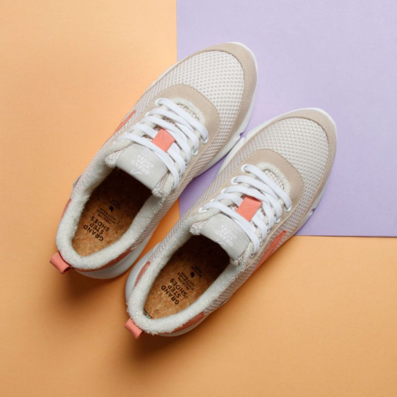 Sorbas Stoff Sneaker Damen High-Top Sneaker In Anthrazit I Vegan I